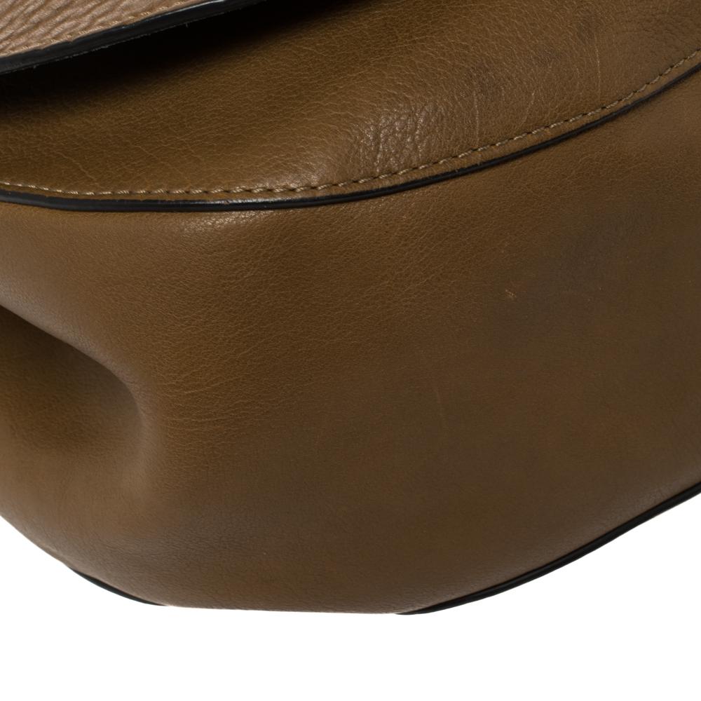 Chloe Tri Color Leather Drew Saddle Bag 7