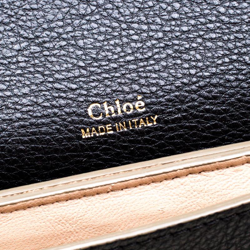 Chloe Tri Color Leather Medium Clare Shoulder Bag 1