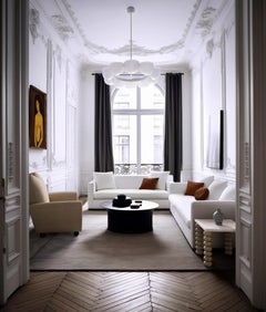 "Chloé"  Turned Leg Side Table by Christiane Lemieux