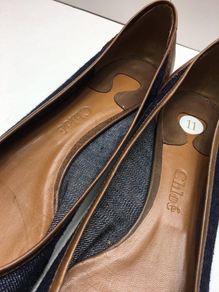 Chloe Two-Toned Ballet Flat For Sale at 1stDibs
