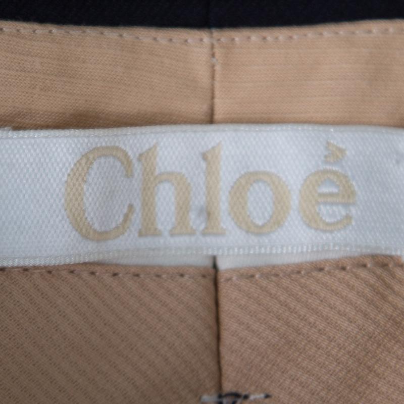 Women's Chloe Ultra Marine Pleat Detail High Waist Culottes S
