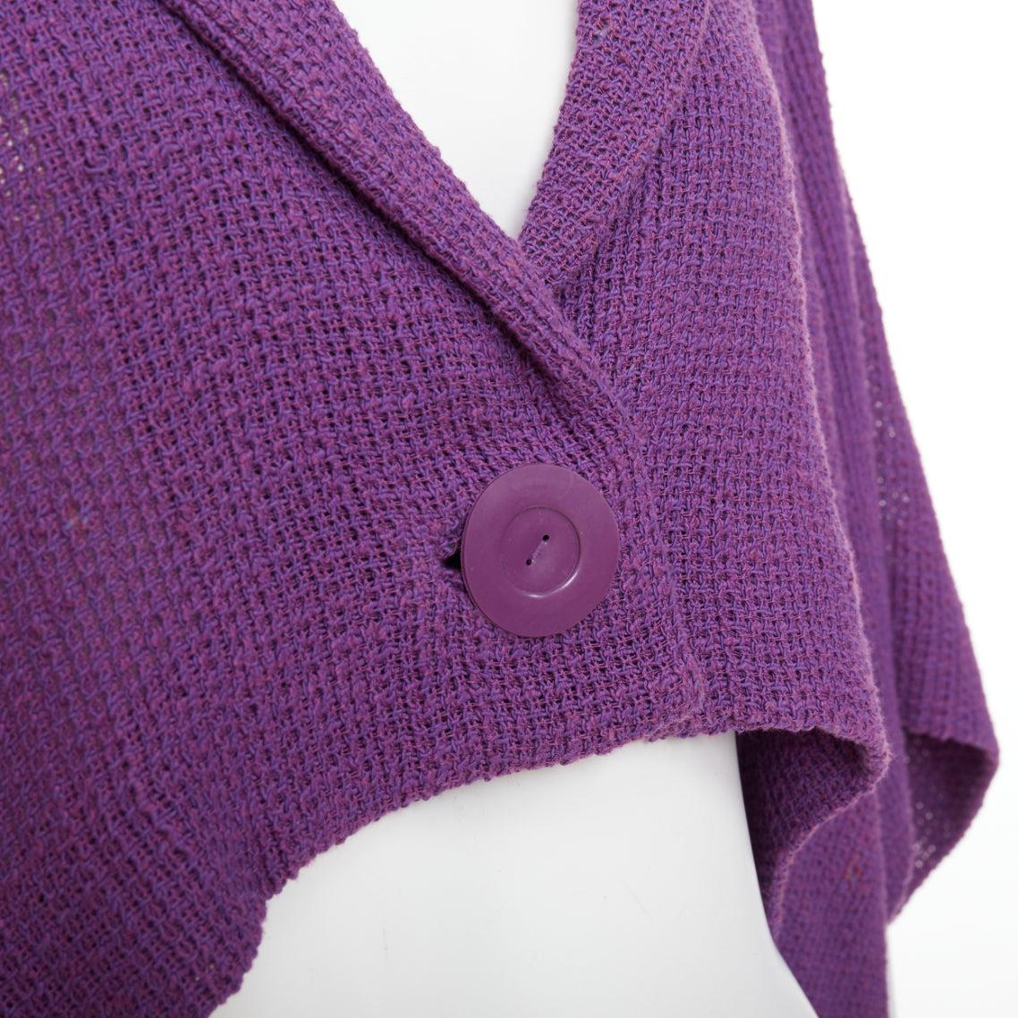CHLOE Vintage púrpura mezcla de algodón de un solo botón alta capa baja chaqueta FR38 M
Referencia: CAKK/A00032
Marca Chloe
Material: Algodón, mezcla
Color: morado
Patrón: Sólido
Cierre: Botón
Fabricado en: Francia

CONDICIÓN:
Estado: Bueno, este