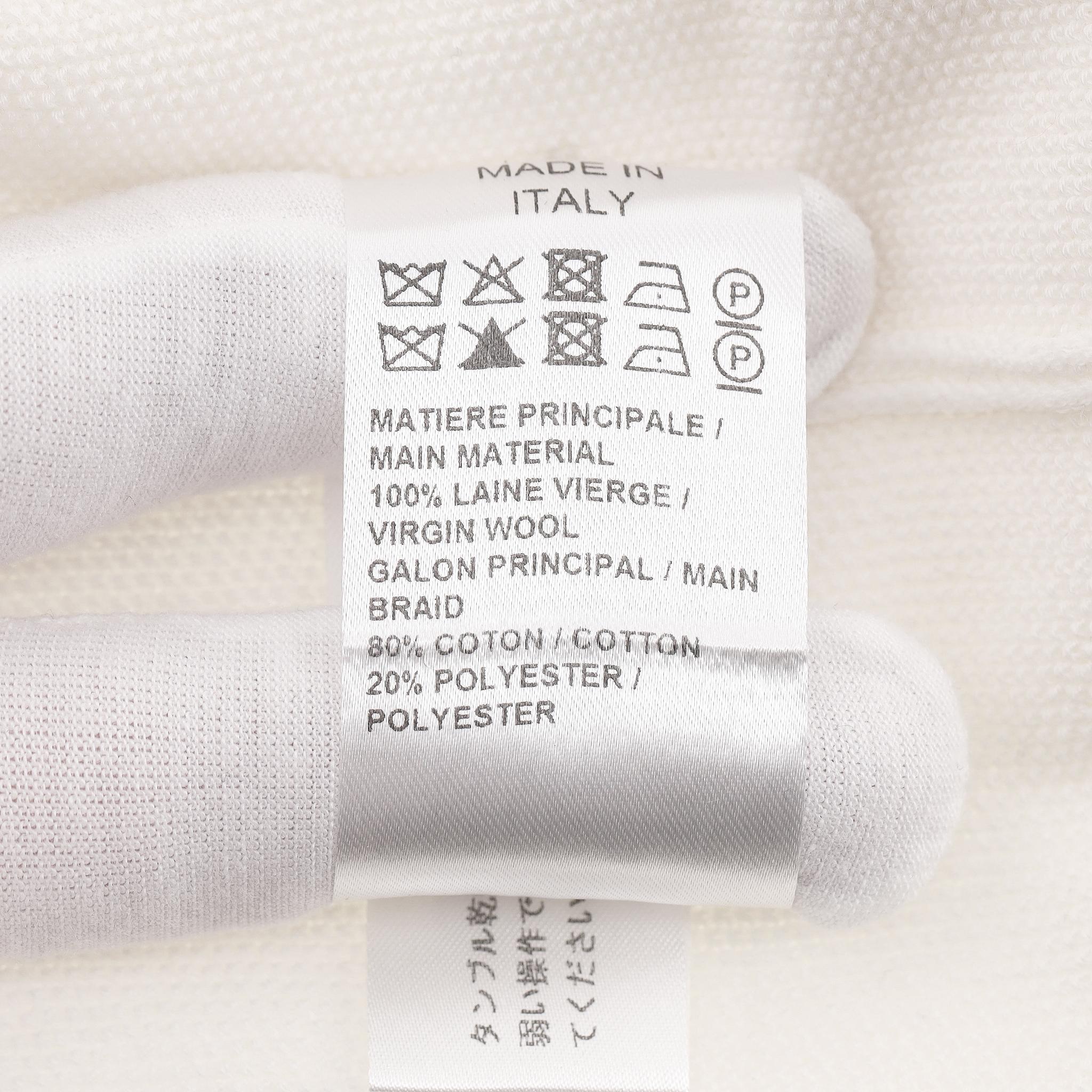 Chloe Virgin Wool Lace-Embellished Top/Jumper For Sale 2