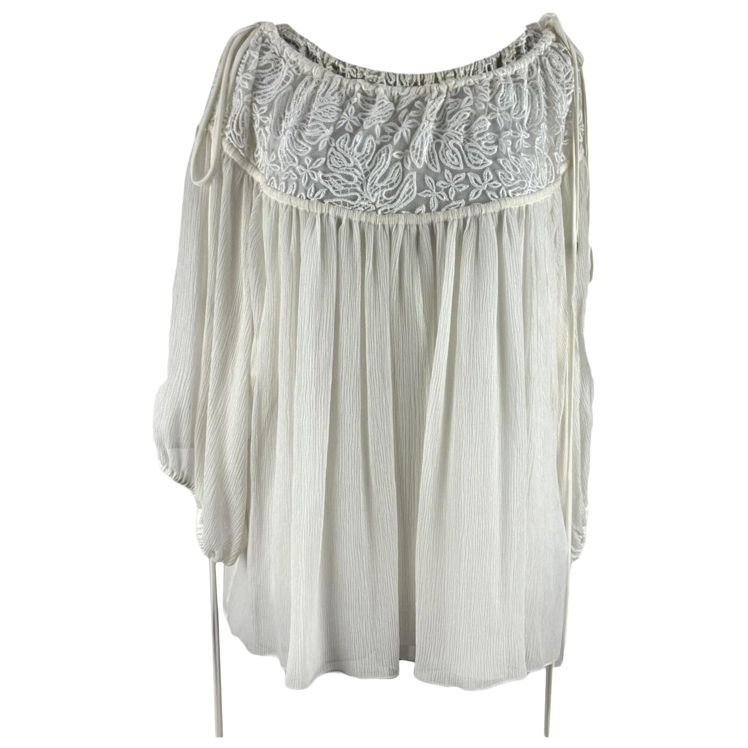 1990s Chloe One Shoulder Deco Inspired Top at 1stDibs