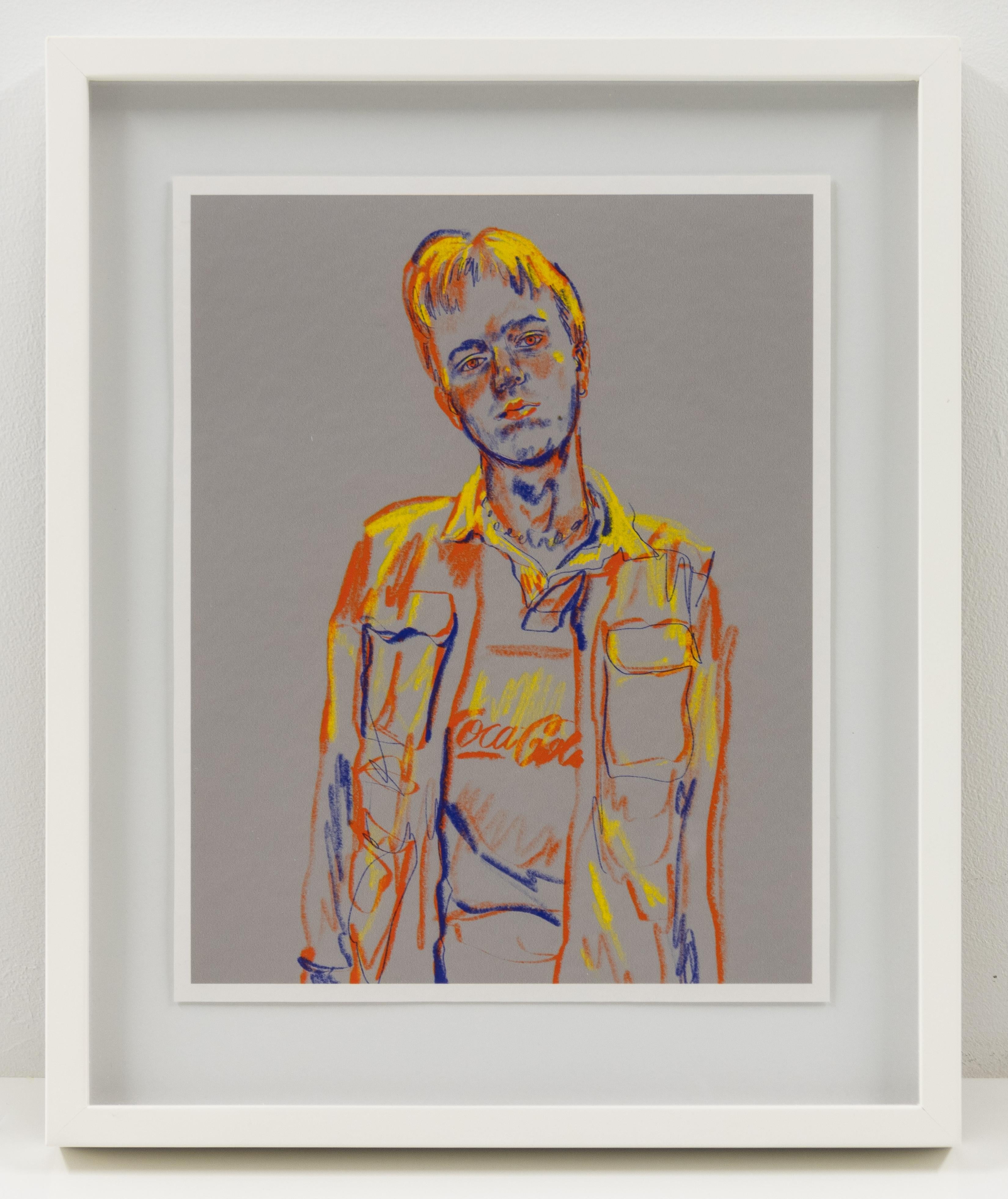 Esben in the Evening - Contemporary Print by Chloe Wise