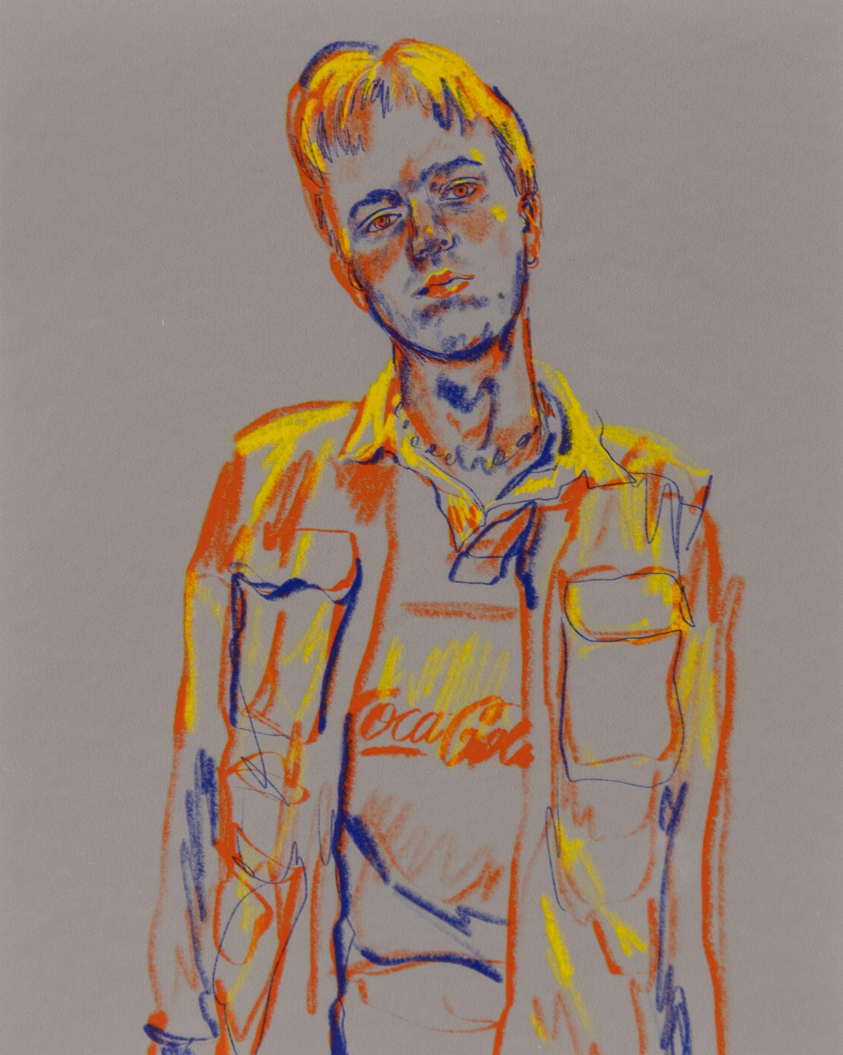 Esben in the Evening - Print by Chloe Wise