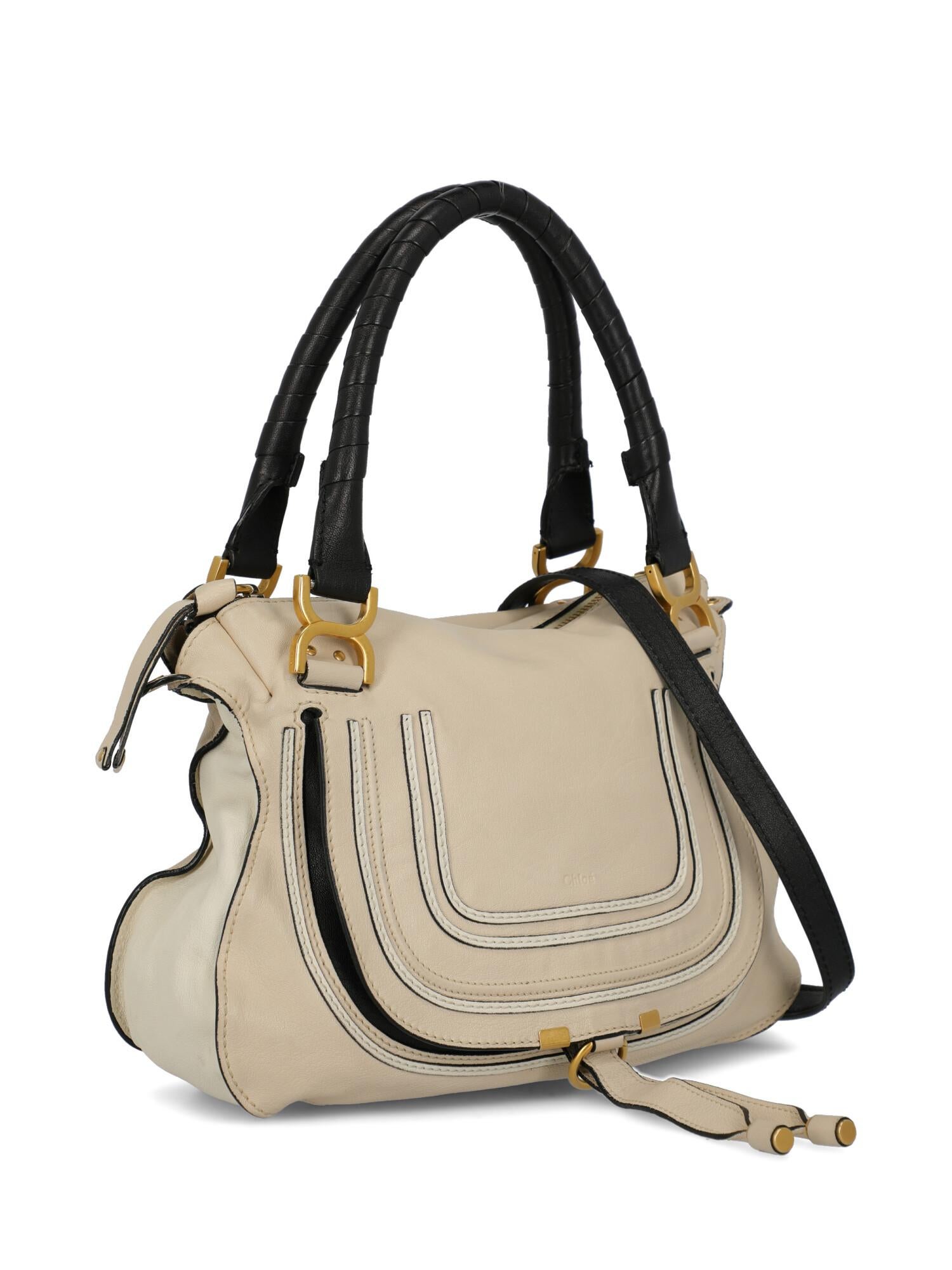 Chloe Woman Handbag Beige  In Fair Condition For Sale In Milan, IT