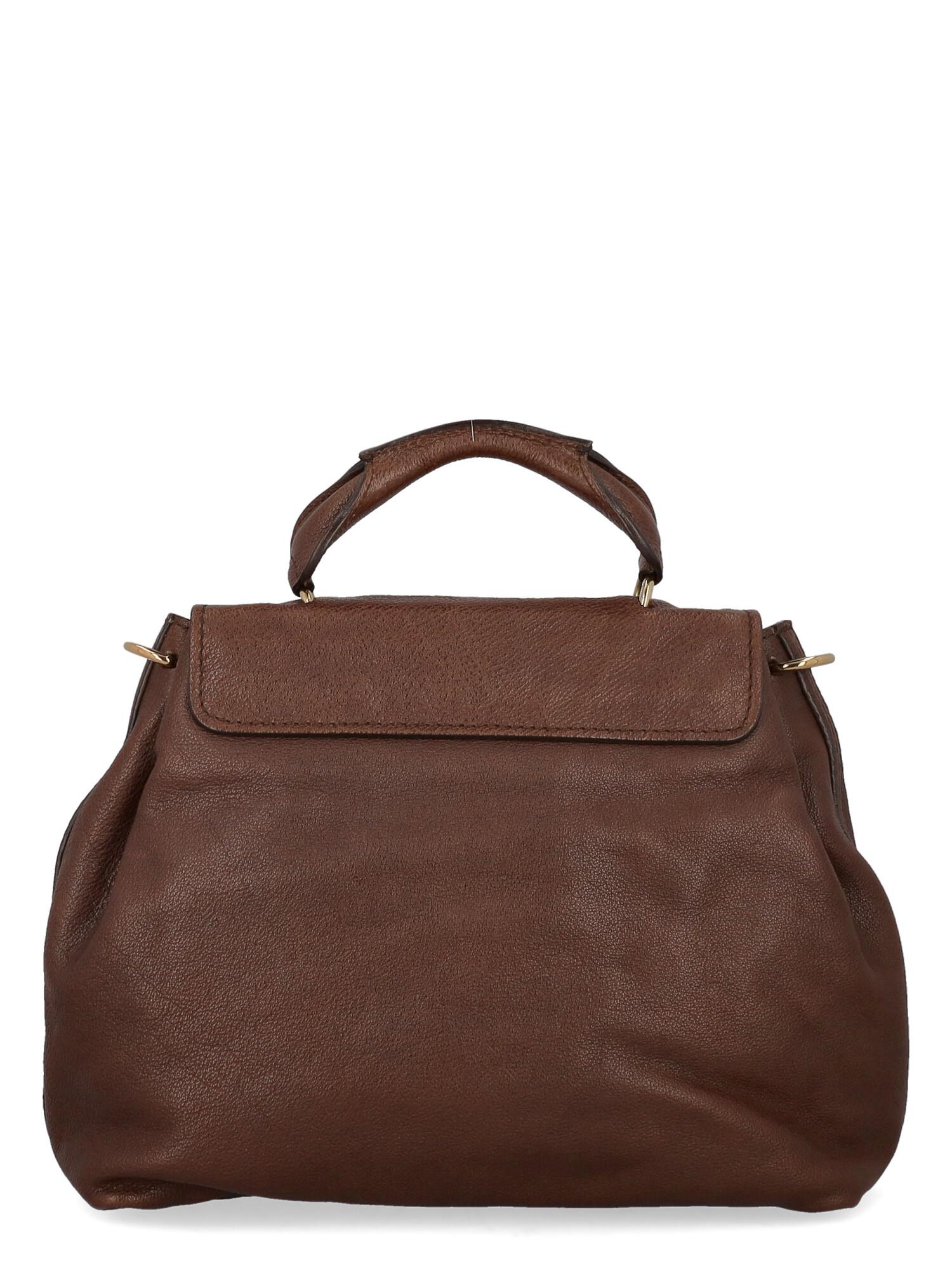 Women's Chloé Women Handbags Brown Leather  For Sale