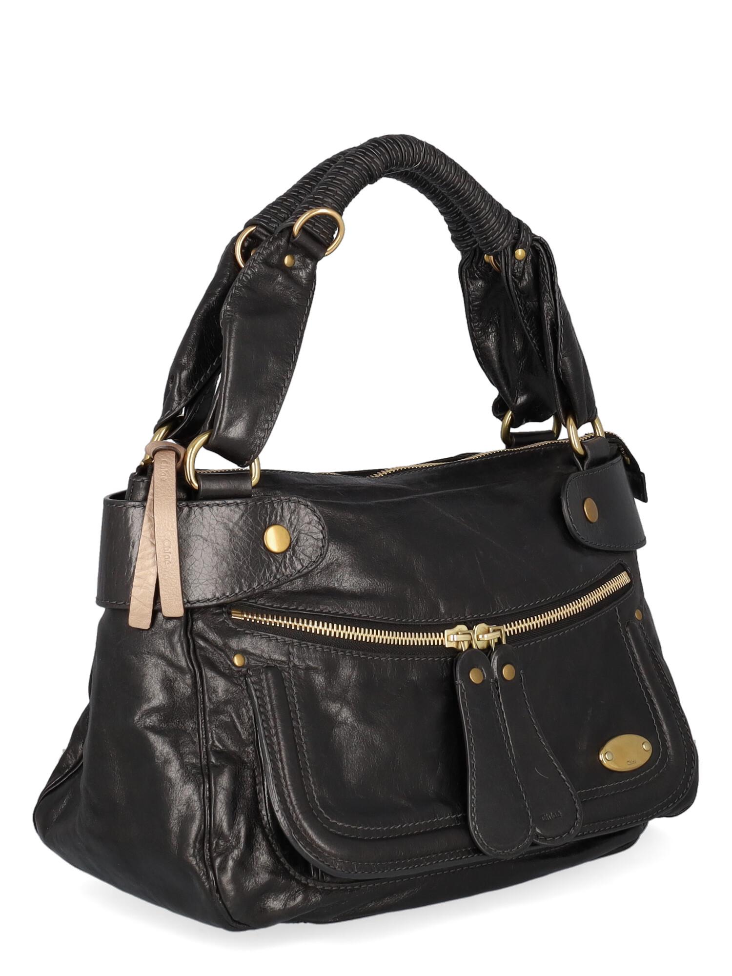 Women's Chloé Women Shoulder bags Black Leather  For Sale