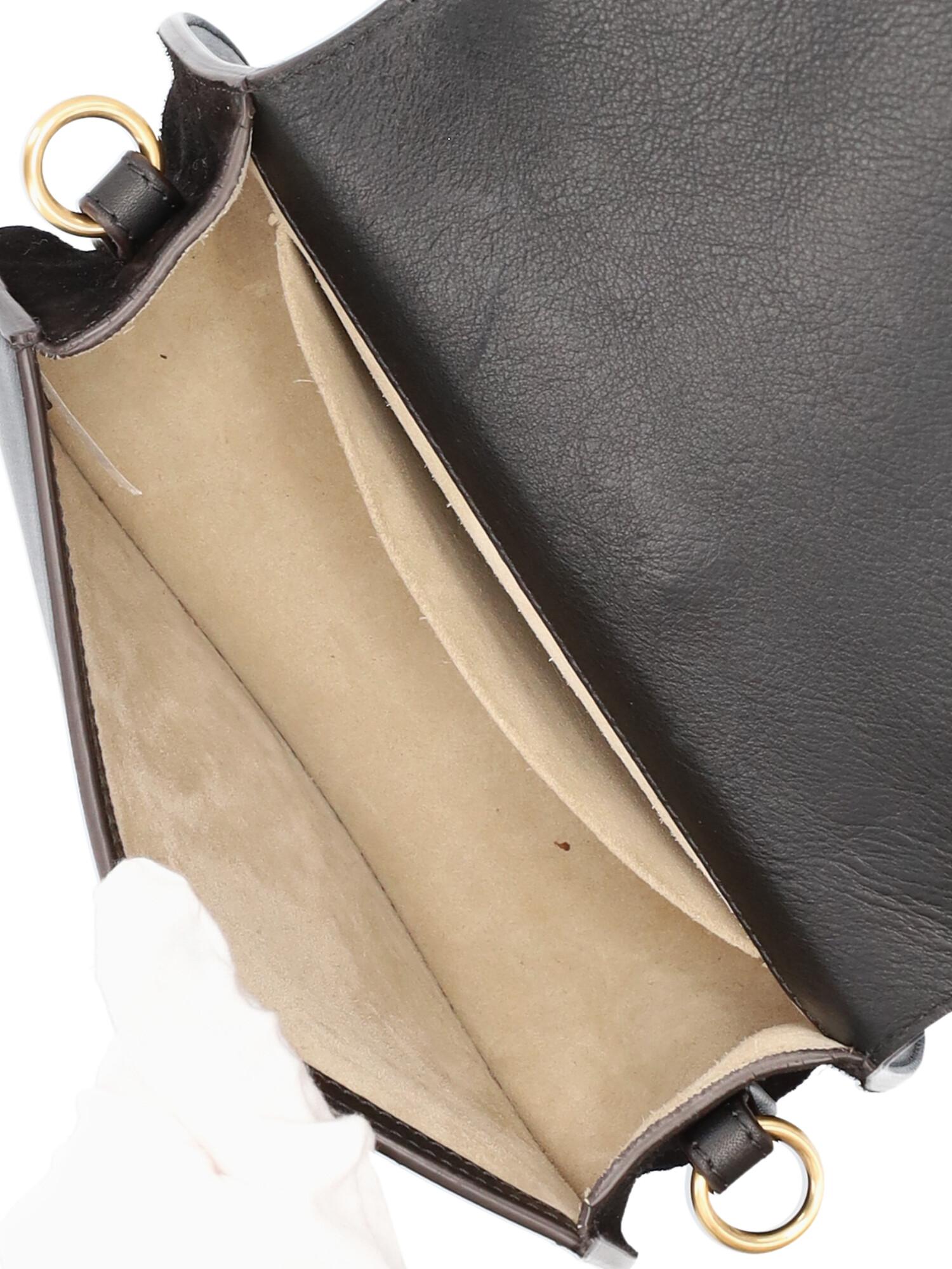 Chloé Women Shoulder bags Nile Black Leather  For Sale 2