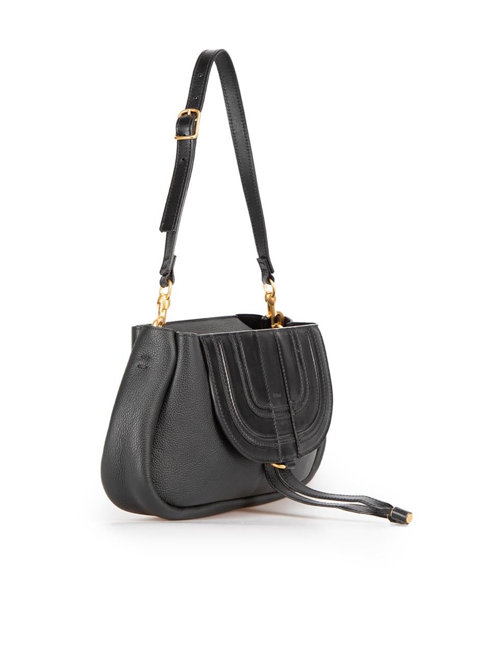 CONDITION is Very good. Hardly any visible wear to shoulder bag is evident on this used Chloé designer resale item



Details


Black

Leather

Medium shoulder bag

1x Adjustable and detachable strap

Gold tone hardware

1x External pocket with