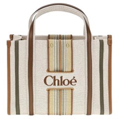 Chloé Woody Loop Tragetasche – Beige