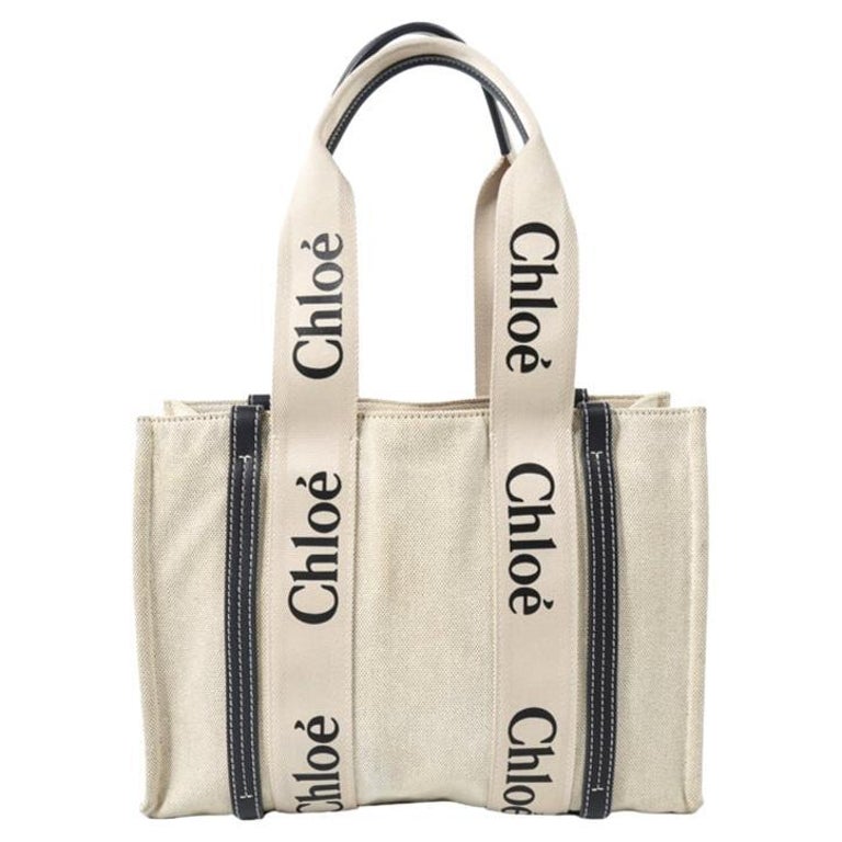 Medium Woody Canvas Tote Bag main image 1