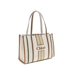 Chloé Woody Tragetasche – Beige
