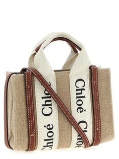 Chloé Woody Tragetasche – Beige