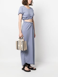 Chloé Woody Tragetasche – Beige