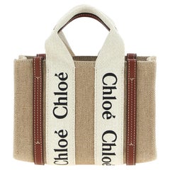 Chloé Woody Tragetasche – Beige