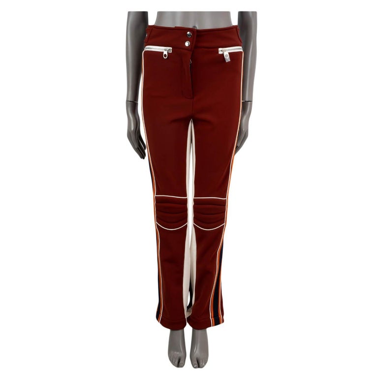 Side Stripe Striped Ski Pants Buy Black Slinky Wide Leg Side