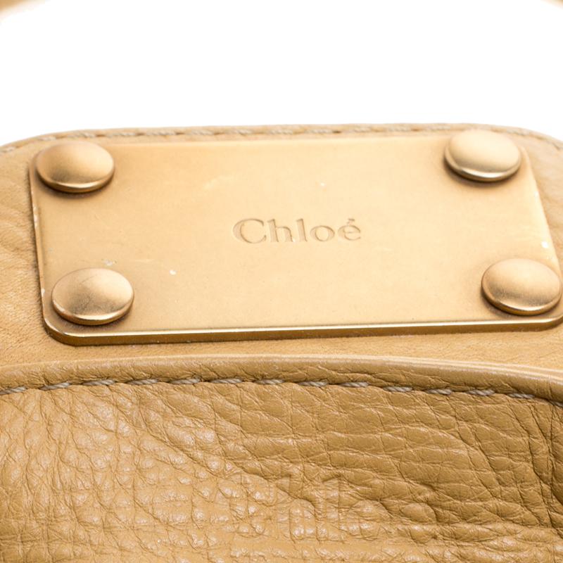 Chloe Yellow Leather Medium Paddington Satchel 4