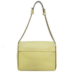 Chloe Yellow Leather Sally Bag