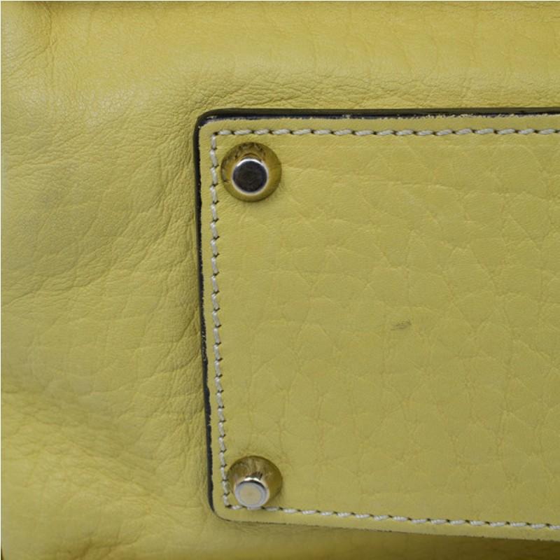 Chloe Yellow Leather Sally Bag 2
