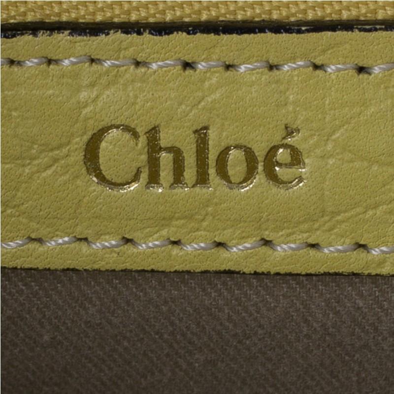 Chloe Yellow Leather Sally Bag 4