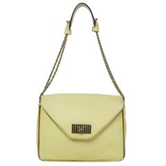 Chloe Yellow Leather Sally Bag