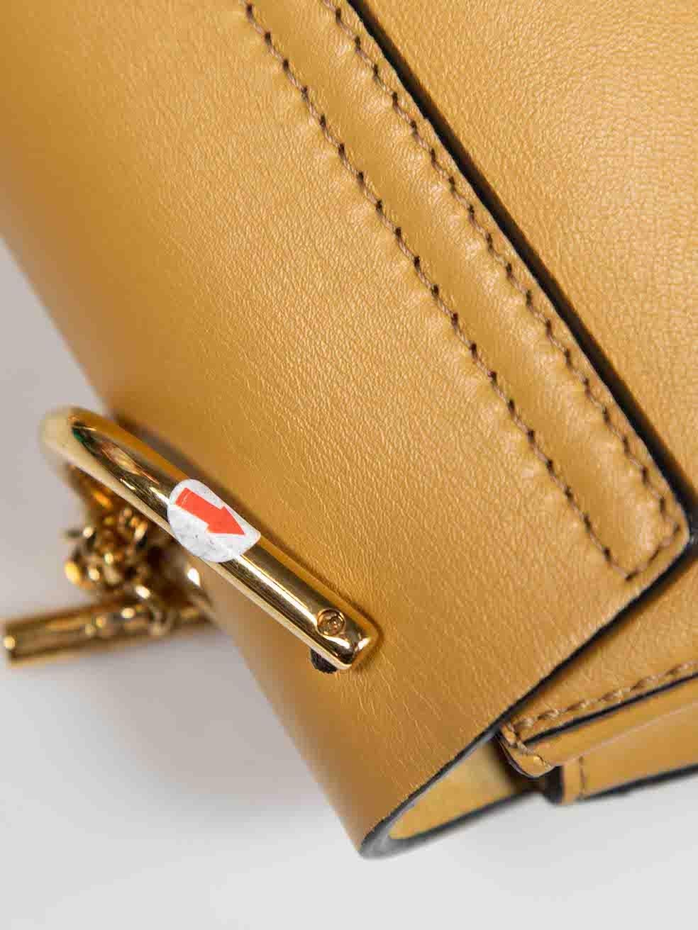Chloé Yellow Suede Drew Crossbody Bag For Sale 4