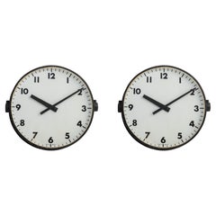 Horloge de la gare de Leicester pour les Gents of Leicester, Angleterre vers 1950