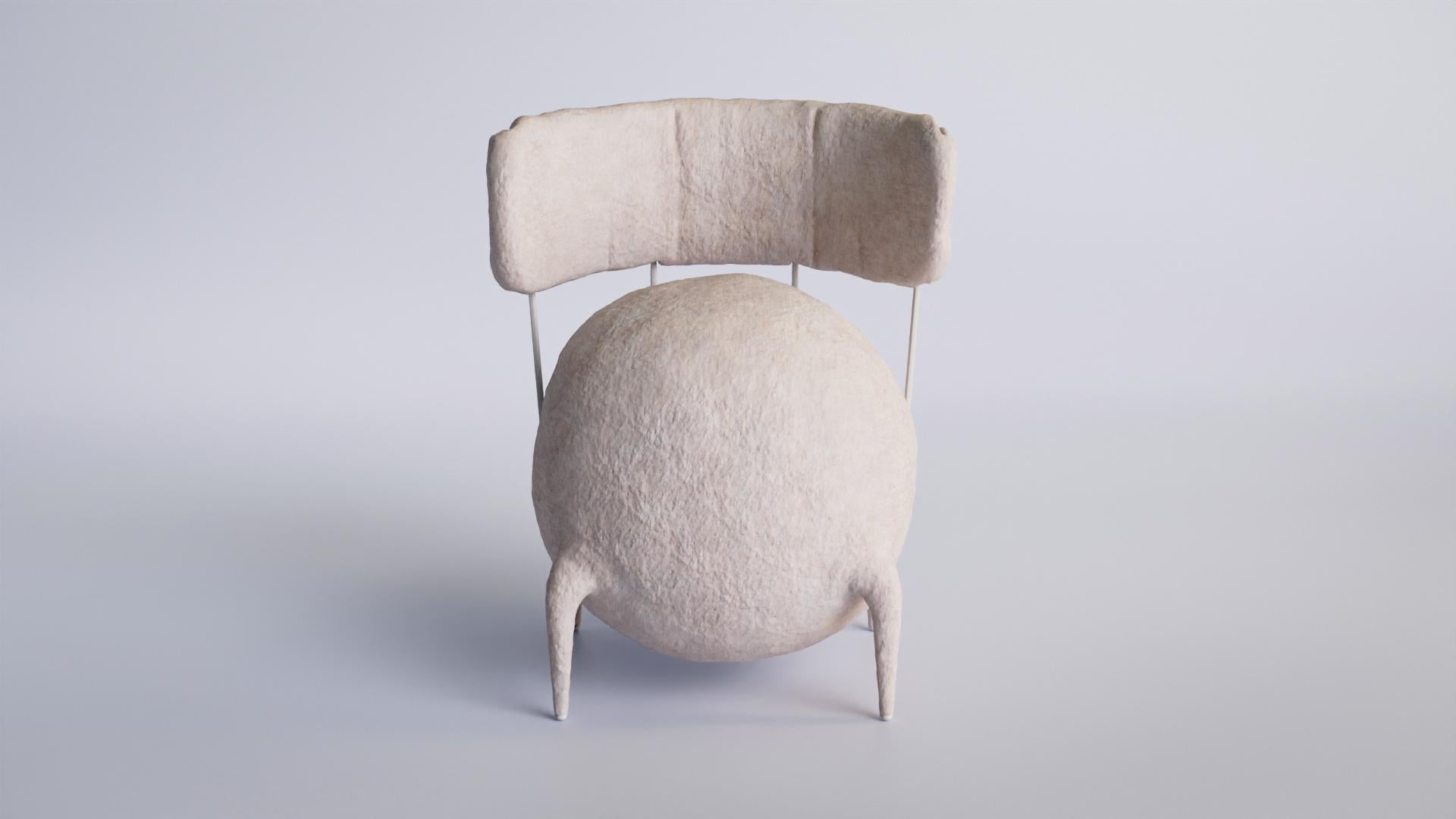 Organic Modern Lympho Contemporary Lounge Chair by Taras Zheltyshev