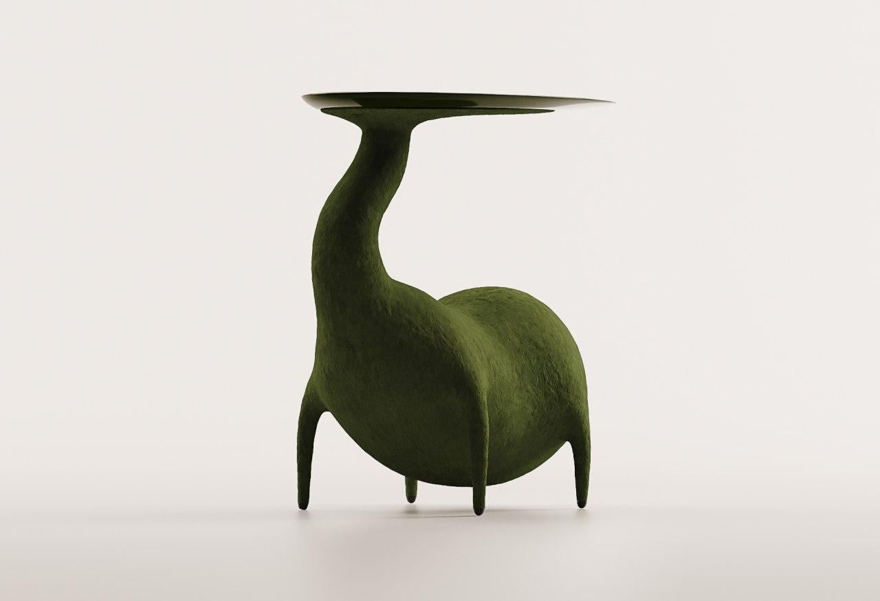 Brass Gall Sculptural Table by Taras Zheltyshev