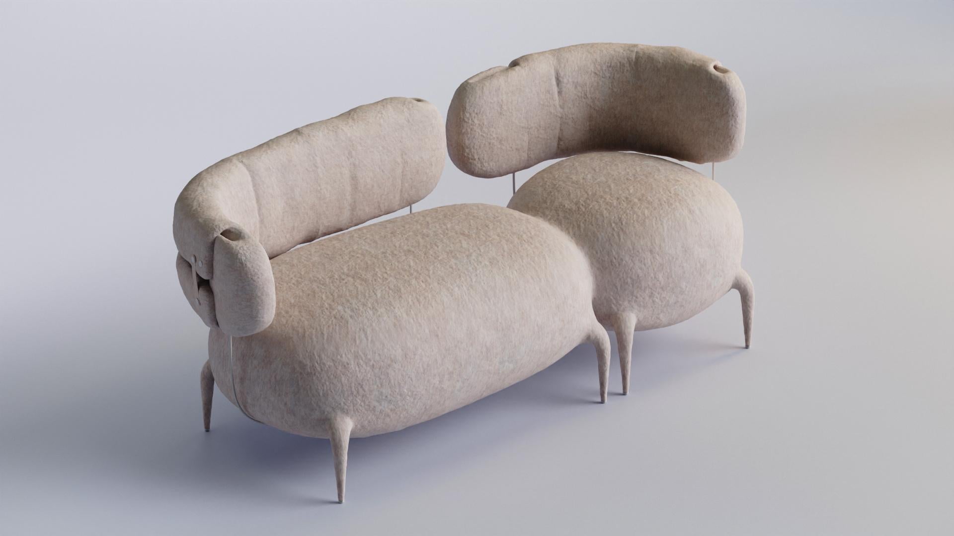 Lympho Contemporary Sofa by Taras Zheltyshev 1