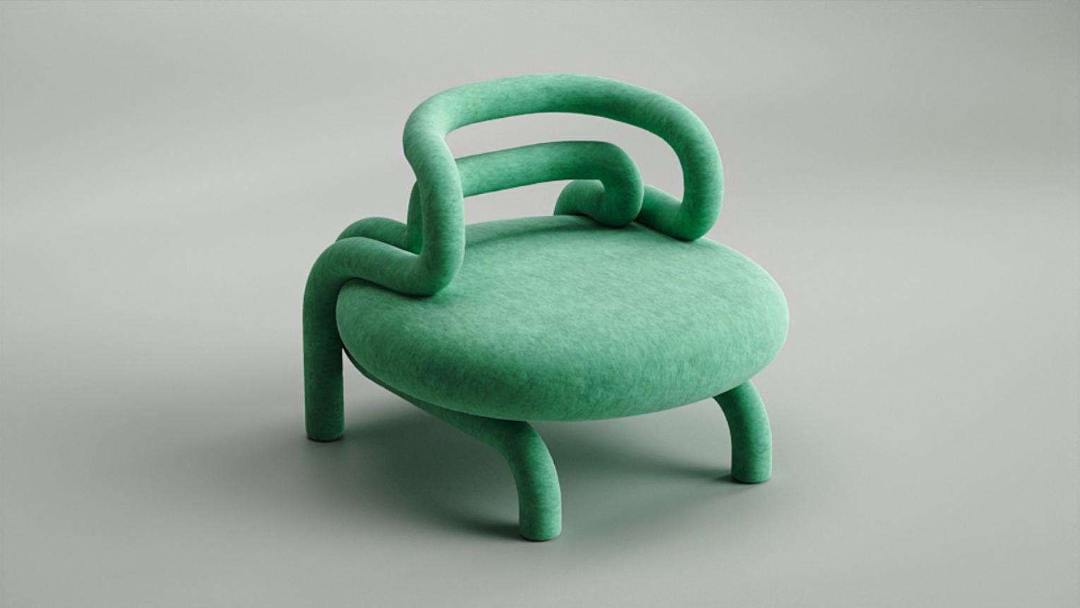 Chloroplast Contemporary Armchair by Taras Zheltyshev  2