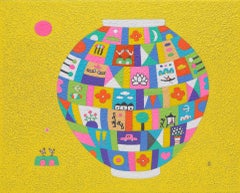 Korean Contemporary Art by Cho Mun-Hyun - Moon Jar-Coexistence 
