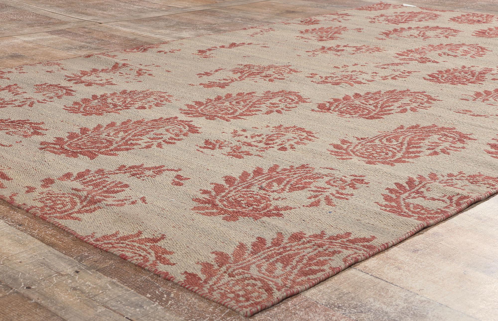 Tappeto moderno reversibile Chobi Peshawar, 05'00 x 08'01 in vendita 4