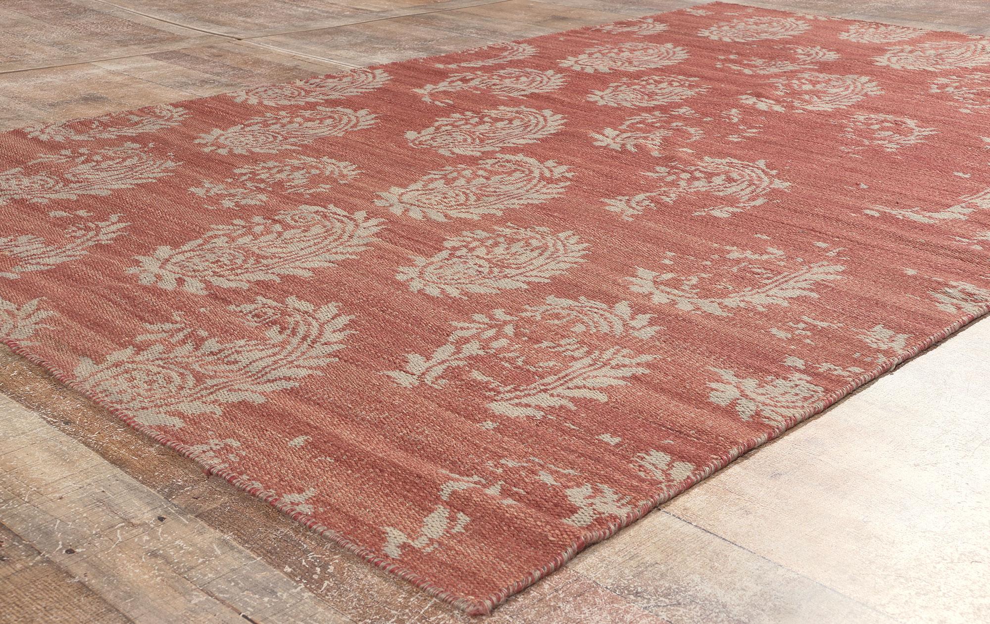 Tappeto moderno reversibile Chobi Peshawar, 05'00 x 08'01 in vendita 5