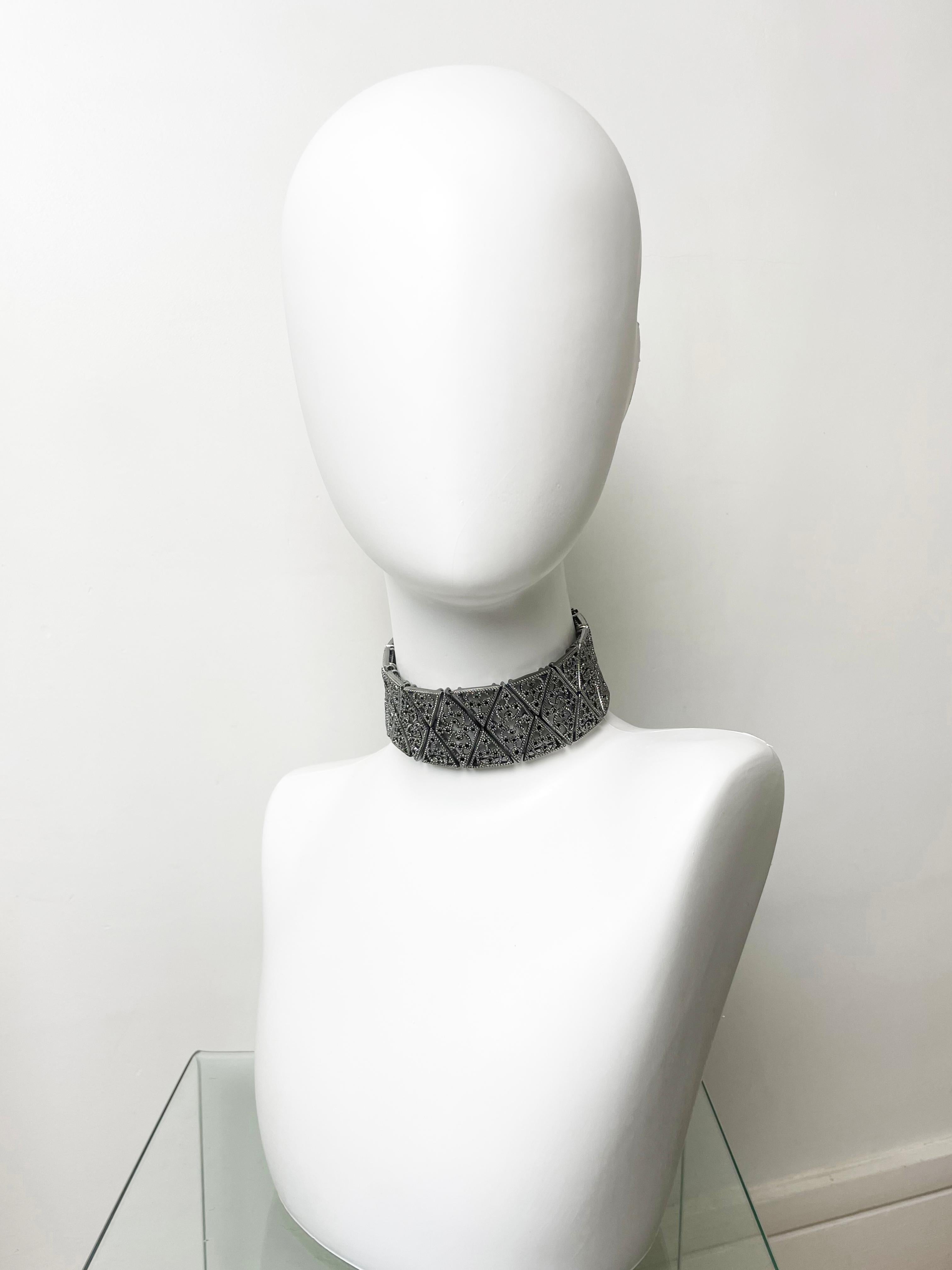 Bizantino Chocker Christian Dior 98' di John Galliano for Christian Dior in vendita