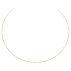 Chocker in 14K Yellow Gold 16"