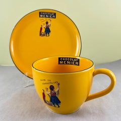 Chocolat Menier Yellow Café Éditions Clouet Set
