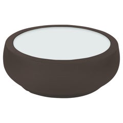 Tavolino Chubby marrone cioccolato di Marcel Wanders