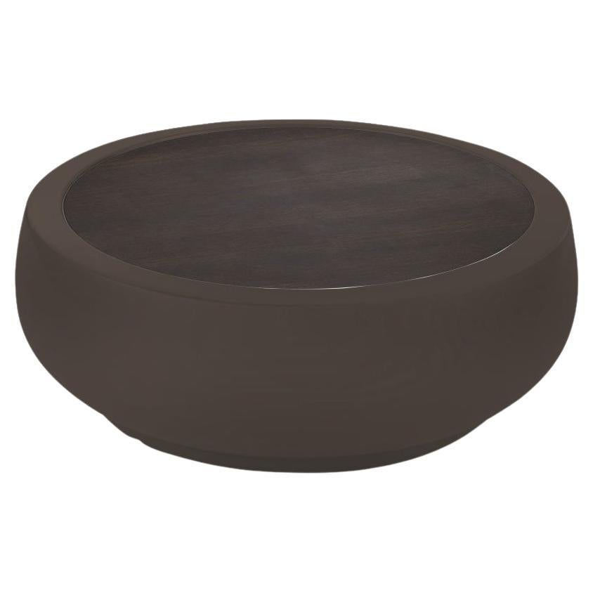 Table basse Chubby en chocolat Brown par Marcel Wanders