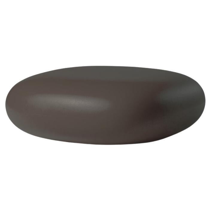 Chocolate Brown Chubby Low Footrest by Marcel Wanders