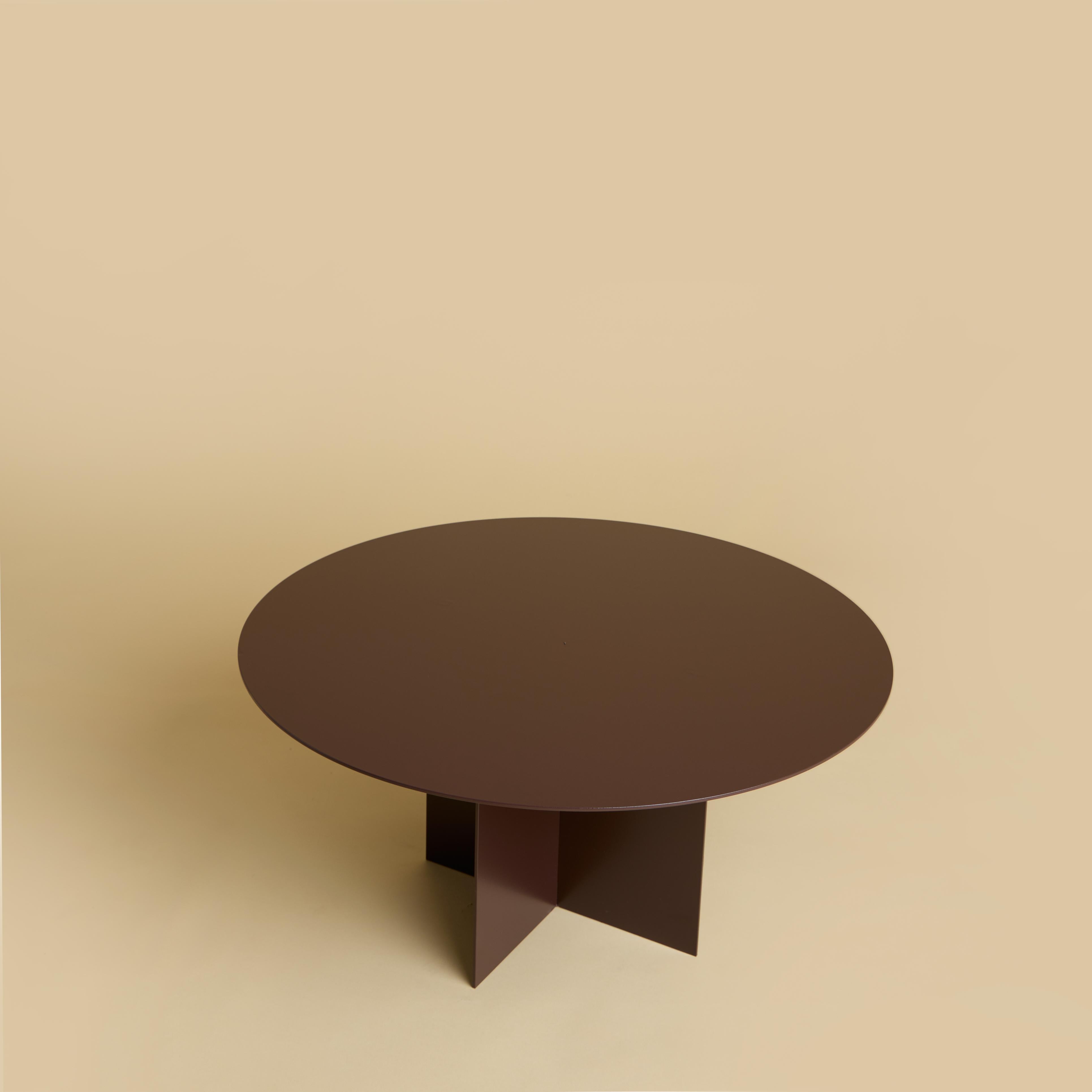 italien Table basse Brown Chocolate Fire de Lebanto en vente