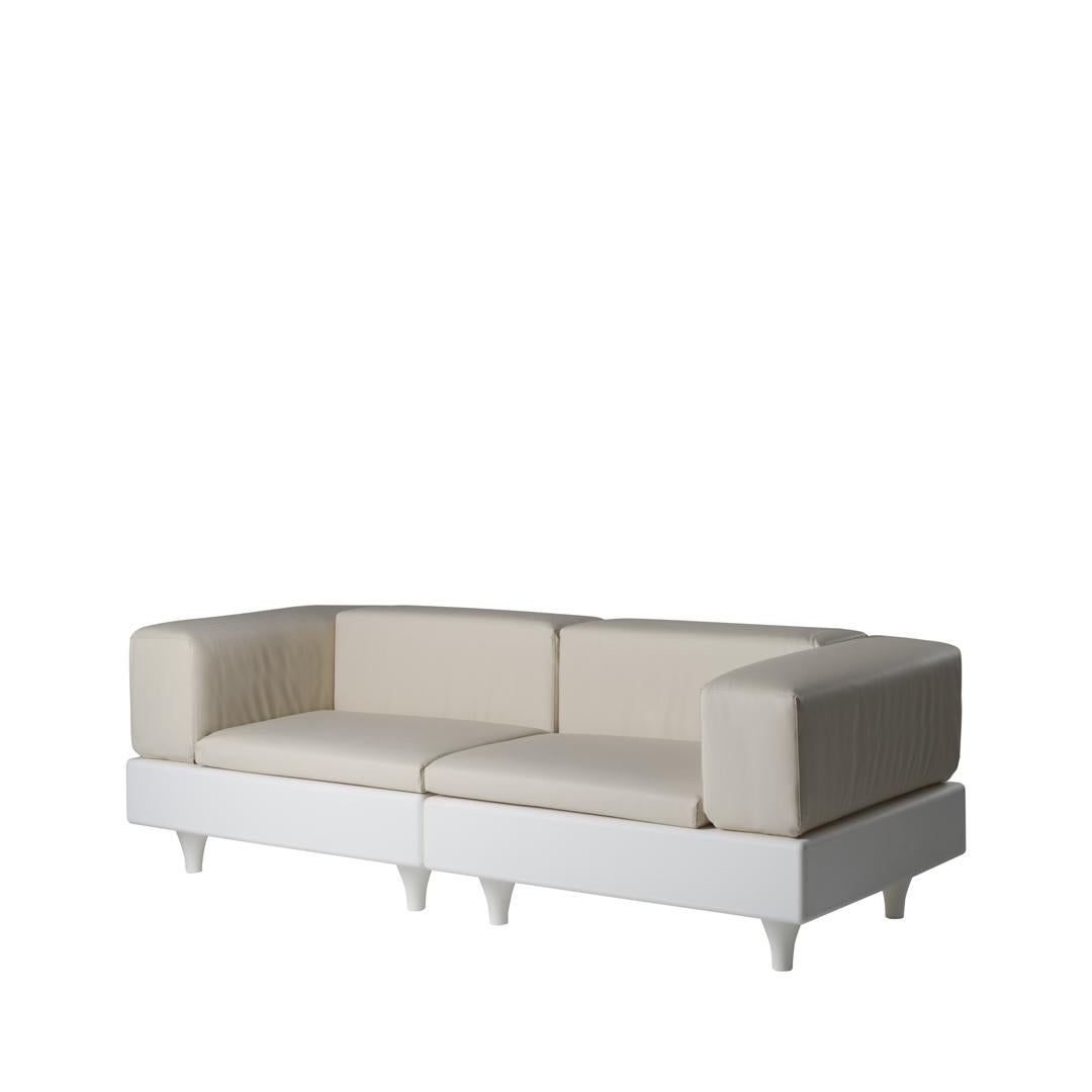 Schokoladenbraunes Happylife Sofa von Bedini, Marzano und Settimelli im Angebot 3