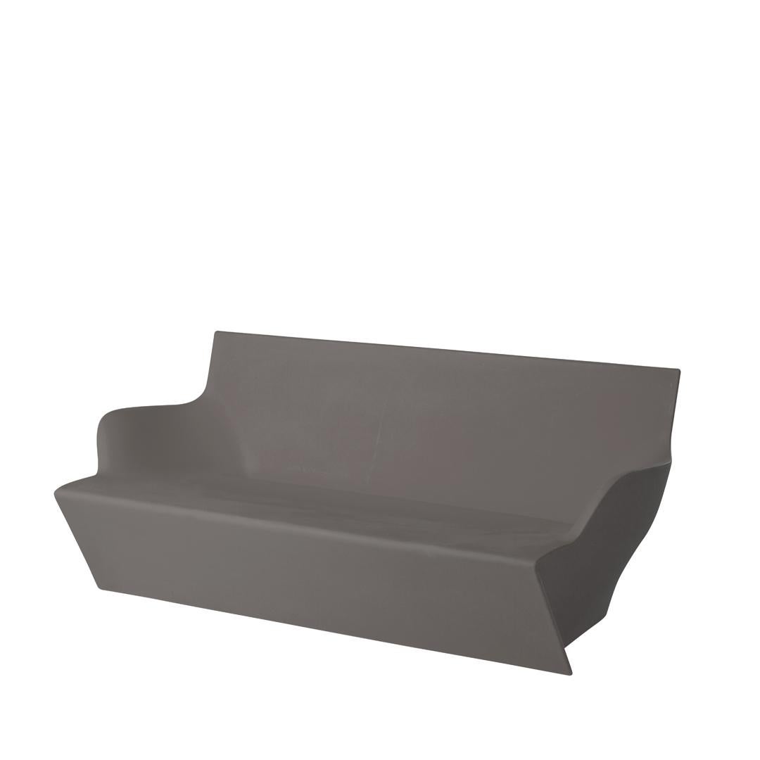 Chocolate Brown Kami Yon Sofa by Marc Sadler For Sale 1