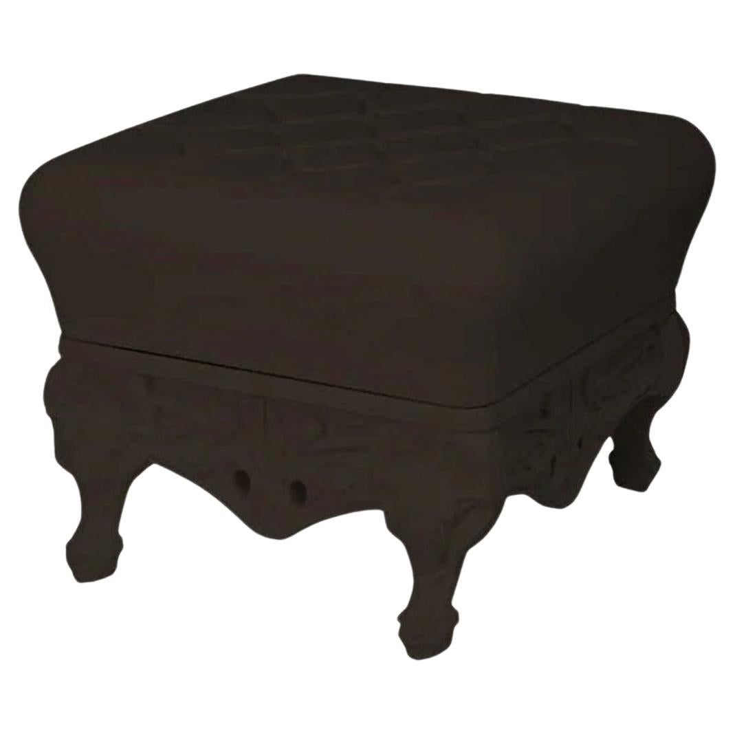 Pouf en forme de Prince d'amour en chocolat Brown par Moro, Pigatti