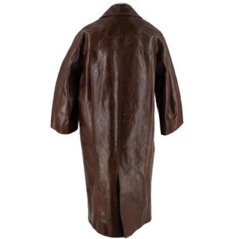 chocolate brown coat
