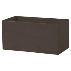 Chocolat brun Quadra 90 Pot by Giò Colonna Romano