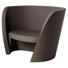 Chocolate Brown RAP Chair by Karim Rashid