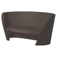Divano RAP marrone cioccolato di Karim Rashid